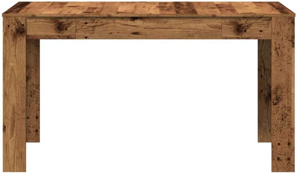 Valgomojo stalas, medienos, 140x74,5x76cm, apdirbta mediena