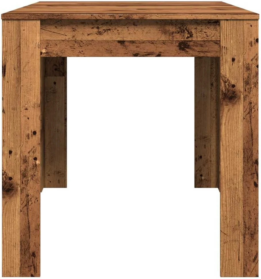 Valgomojo stalas, medienos, 140x74,5x76cm, apdirbta mediena