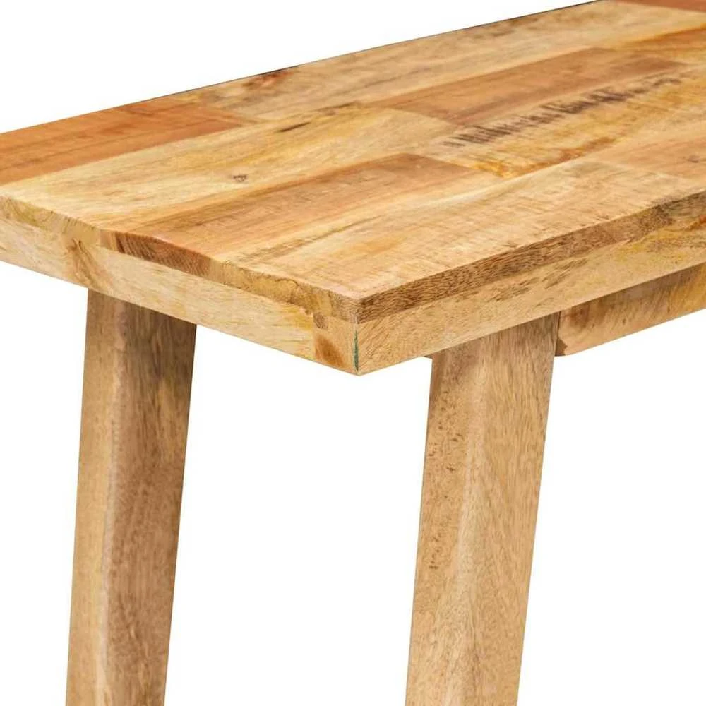 Valgomojo stalas Natūrali 100 x 35 x 75 cm Kietas mango medis