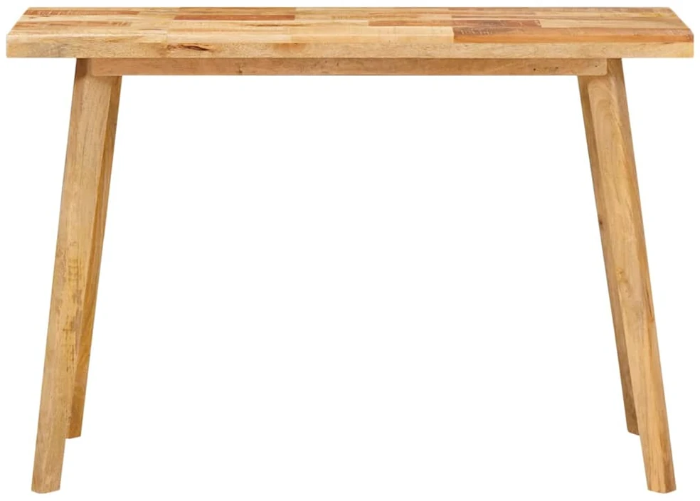 Valgomojo stalas 110 x 55 x 75 cm Kietas mango medis Natūrali