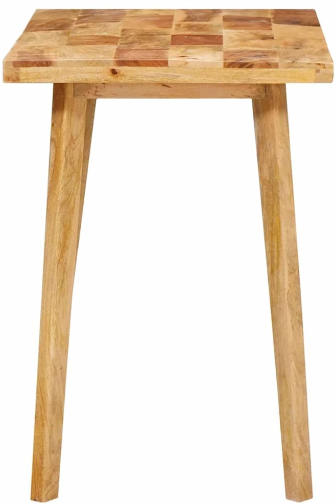Valgomojo stalas 110 x 55 x 75 cm Kietas mango medis Natūrali