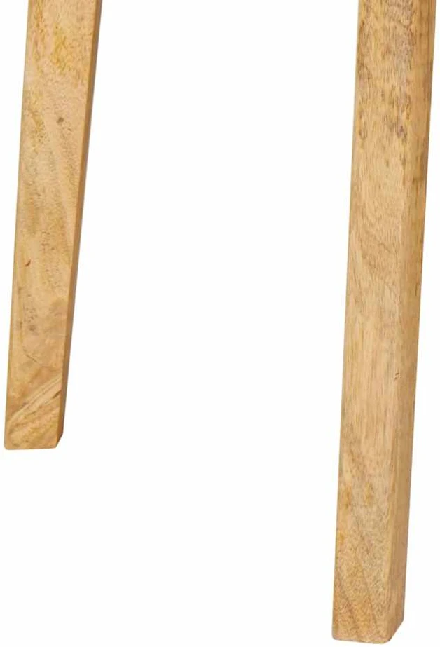 Valgomojo stalas 110 x 55 x 75 cm Kietas mango medis Natūrali