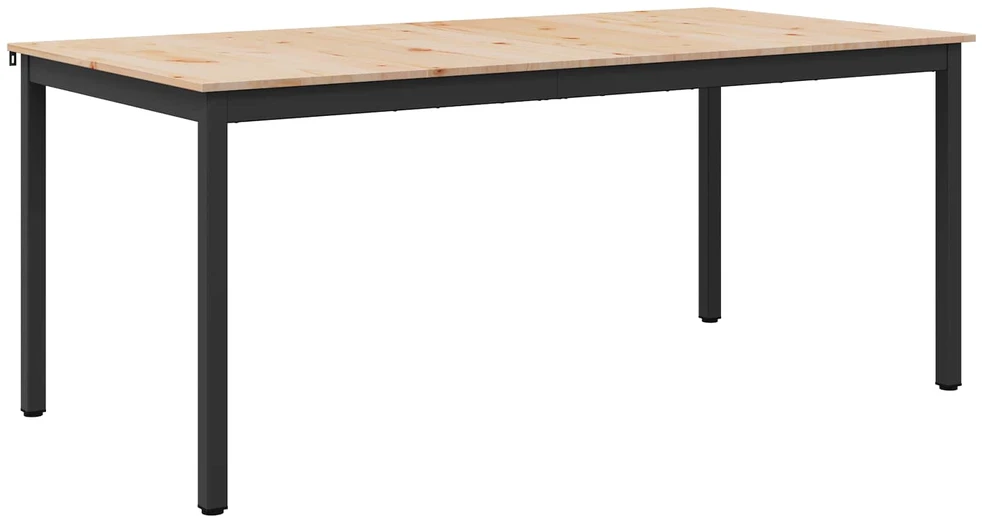 Valgomojo stalas Natūrali 140 x 80 x 75 cm
