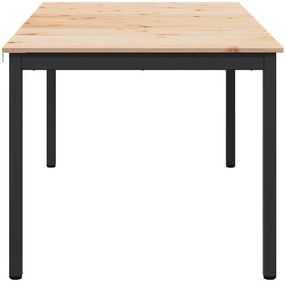 Valgomojo stalas Natūrali 140 x 80 x 75 cm