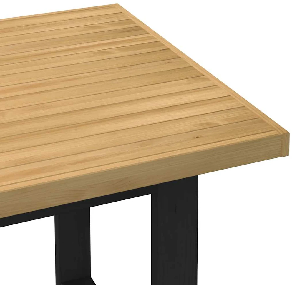 valgomojo stalas NOAIN U formos kojos 160x90x75 cm