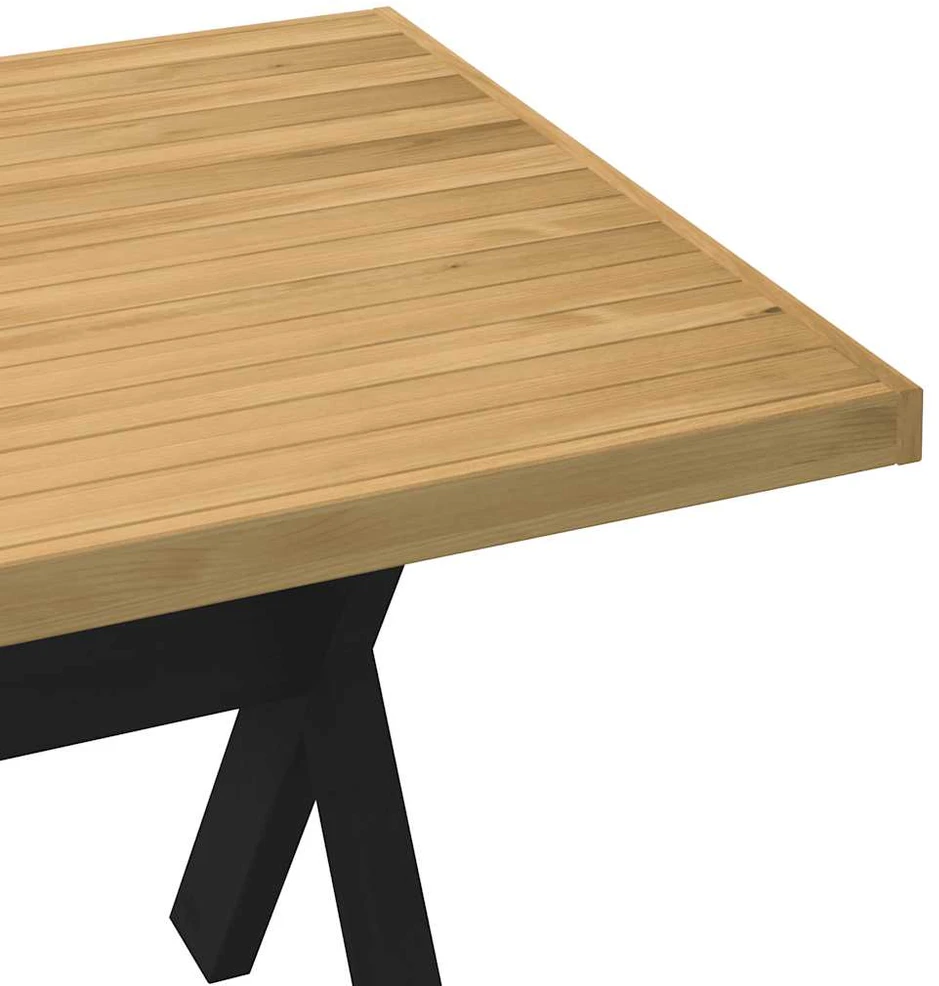 Valgomojo stalas NOAIN X formos kojos 180x90x75 cm