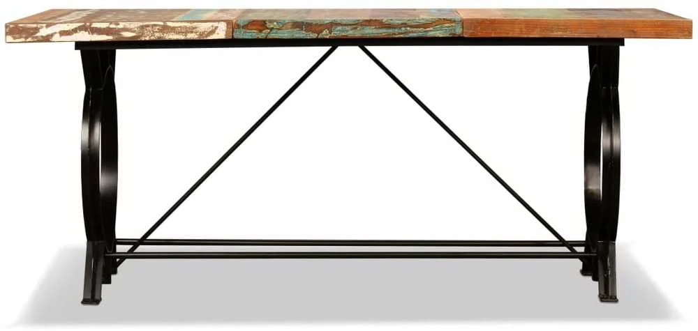 Valgomojo stalas, perdirbta mediena, 180cm
