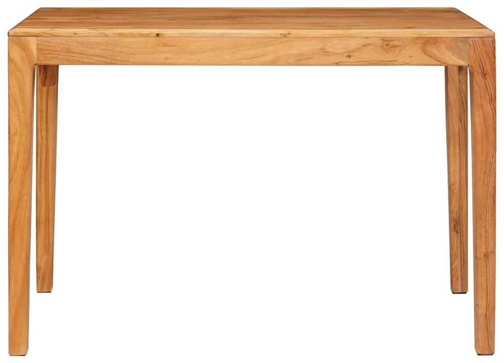 Valgomojo stalas 110 x 55 x 76 cm Kietos akacijos mediena Ruda