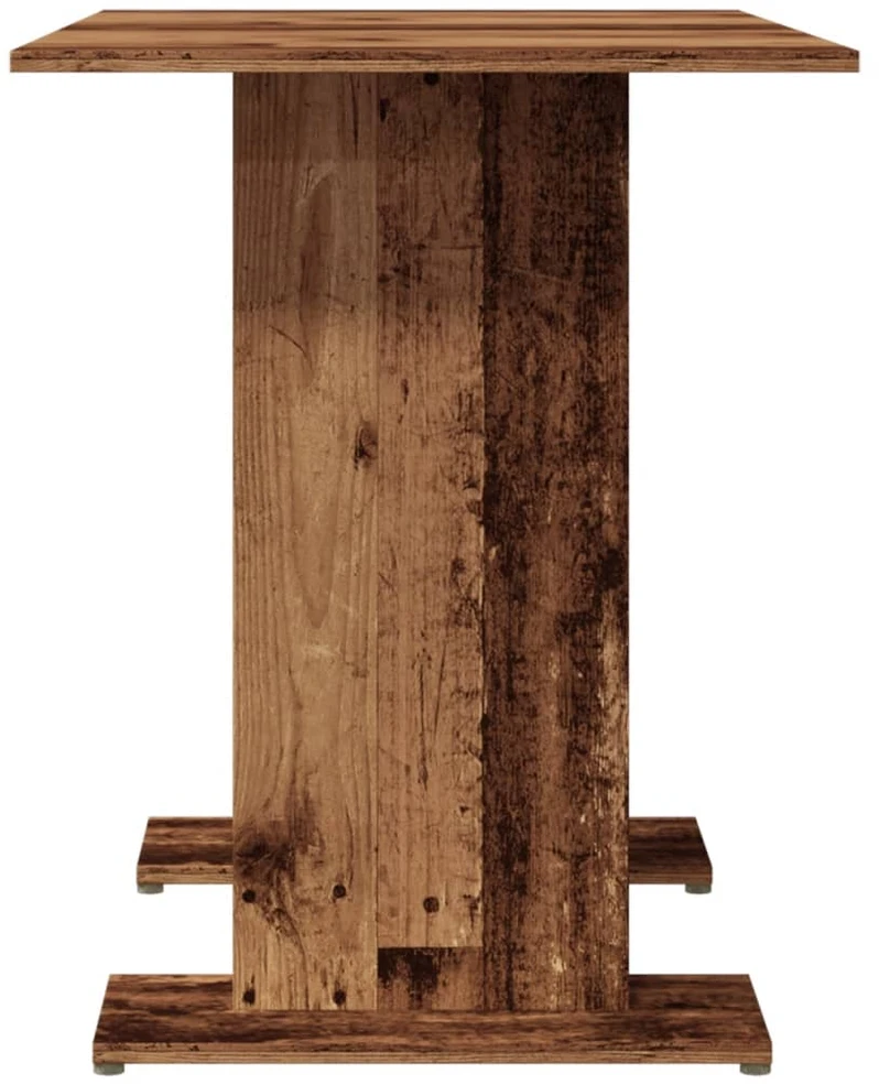 Valgomojo stalas, sendintos medienos, 110x60x75 cm, MDP