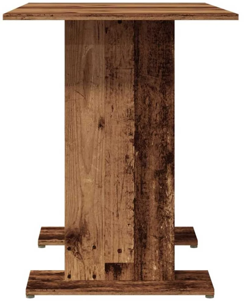 Valgomojo stalas, sendintos medienos, 110x60x75 cm, MDP