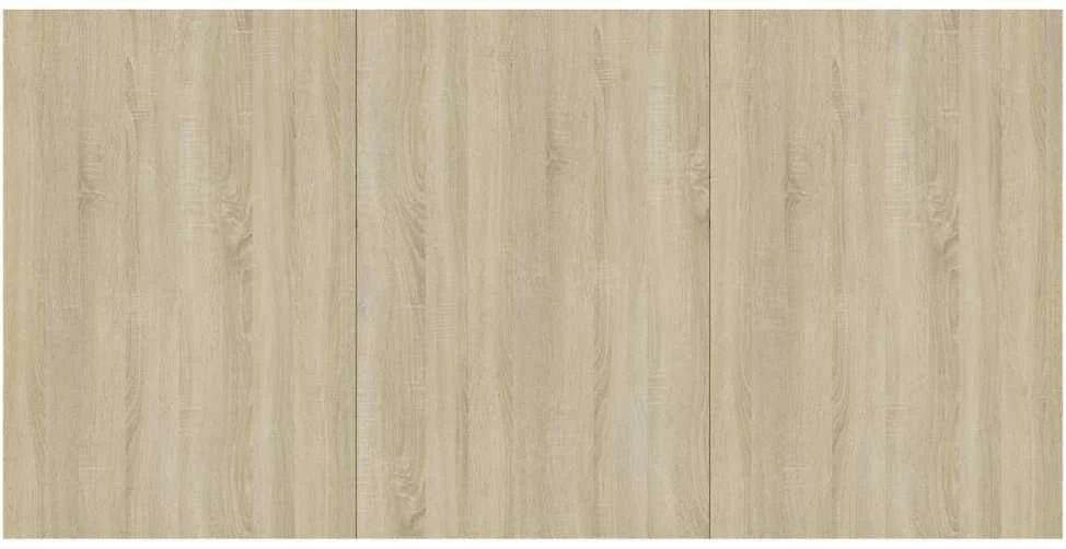 Valgomojo stalas, sonoma ąžuolo, 180x90x76cm, apdirbta mediena