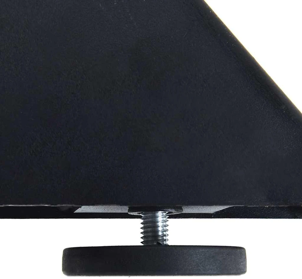 Valgomojo stalo koja, voro formos, antracito spalvos, 150x78x(72-73) cm, plienas