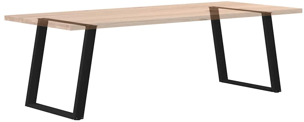 Valgomojo stalo kojelės, 2 vnt., juoda, 80x(72-73)cm, plienas