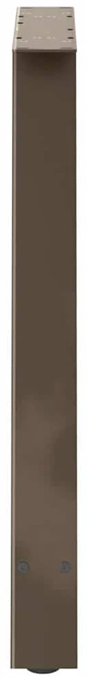Valgomojo stalo kojelės, A formos, 2 vnt., 80x(72-73) cm, plienas