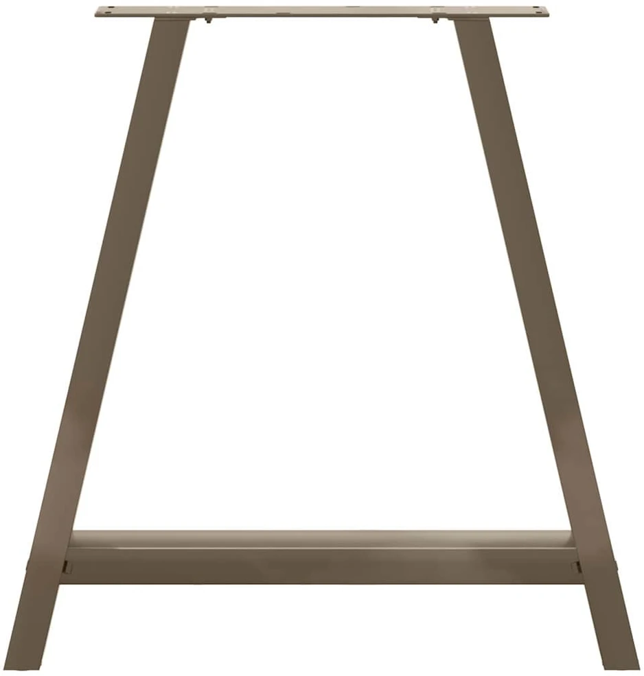 Valgomojo stalo kojelės, A formos, 2 vnt., 70x(72-73) cm, plienas