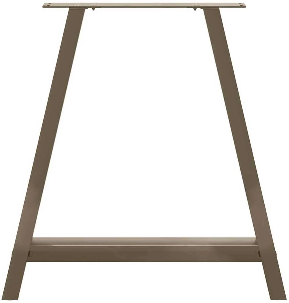 Valgomojo stalo kojelės, A formos, 2 vnt., 80x(72-73) cm, plienas