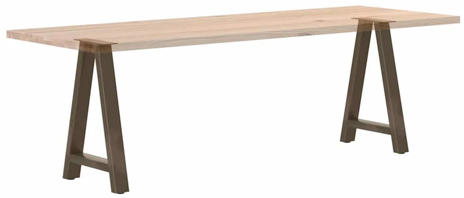 Valgomojo stalo kojelės, A formos, 2 vnt., 60x(72-73) cm, plienas