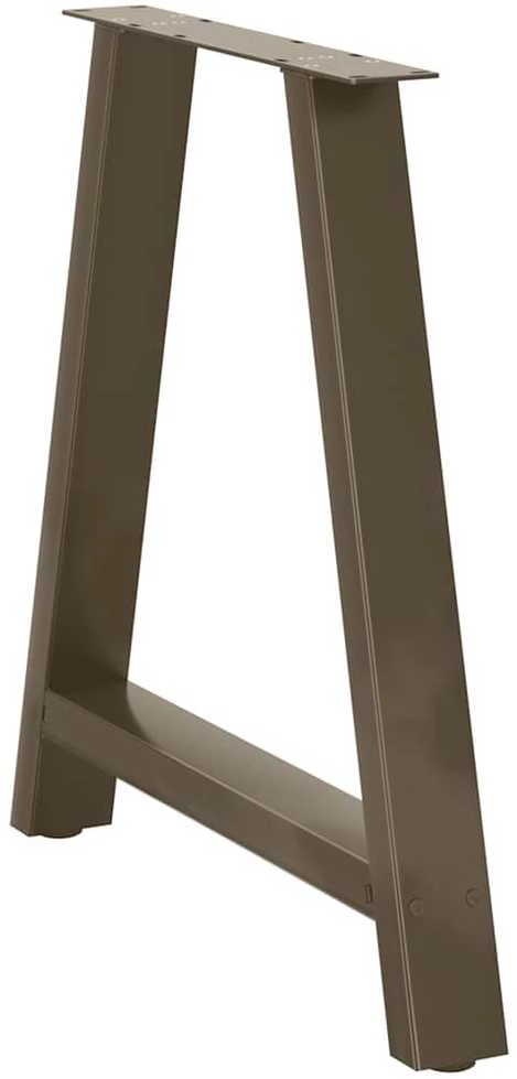 Valgomojo stalo kojelės, A formos, 2 vnt., 80x(72-73) cm, plienas