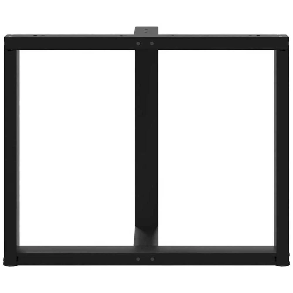 Valgomojo stalo kojelės, T formos, 2 vnt., 100x35x(72-73) cm