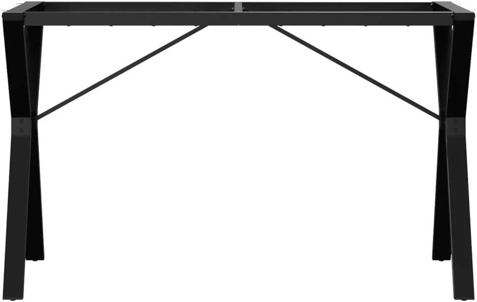Valgomojo stalo kojos, 120x60x73cm, ketus, Y formos rėmas