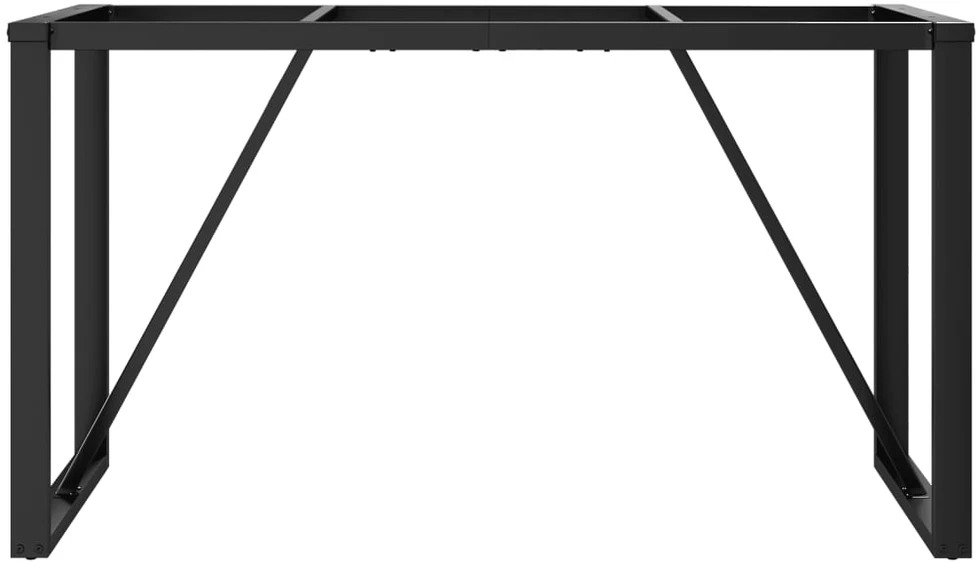 Valgomojo stalo kojos, 140x60x73cm, ketus, O formos rėmas