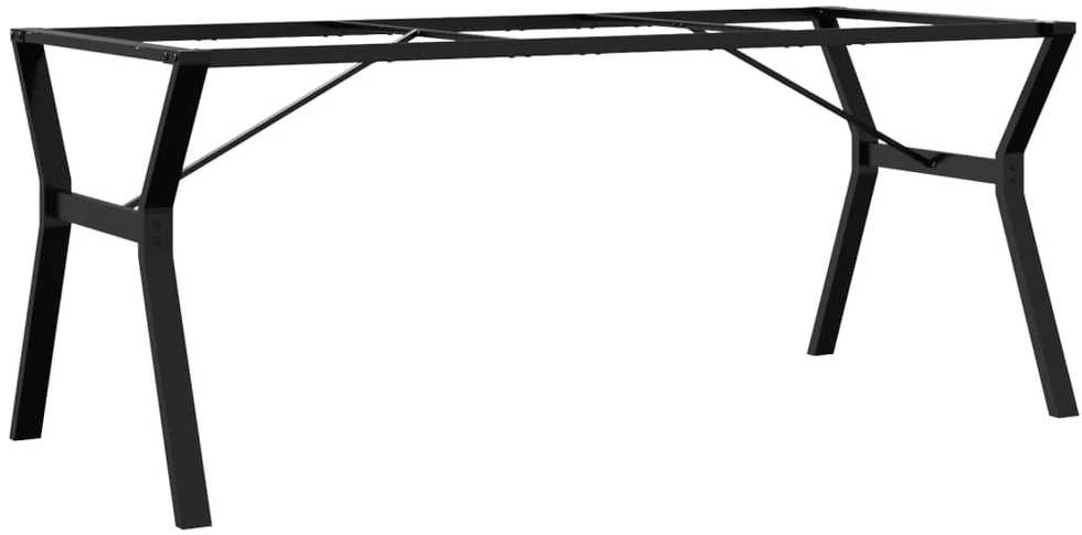 Valgomojo stalo kojos, 180x80x73cm, ketus, Y formos rėmas