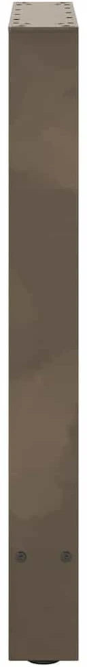 Valgomojo stalo kojos, 2 vnt., 50x(72-73) cm, natūralus plienas