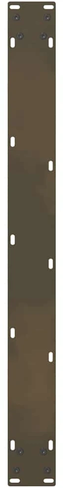 Valgomojo stalo kojos, 2 vnt., 80x(72-73) cm, natūralus plienas, plienas