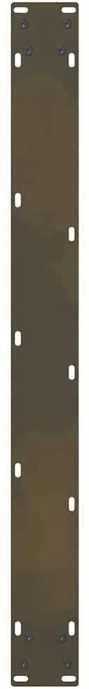 Valgomojo stalo kojos, 2 vnt., 80x(72-73) cm, natūralus plienas, plienas