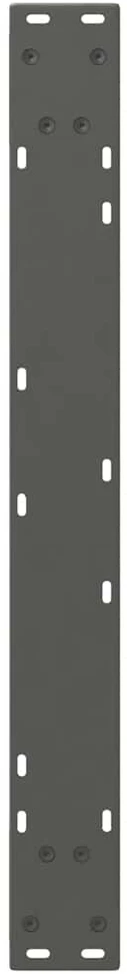Valgomojo stalo kojos, 2 vnt., antracito spalvos, 70x(72-73,3) cm, plienas