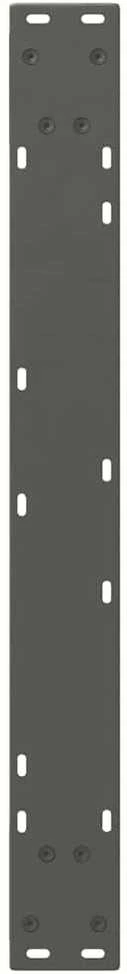 Valgomojo stalo kojos, 2 vnt., antracito spalvos, 80x(72-73,3) cm, plienas