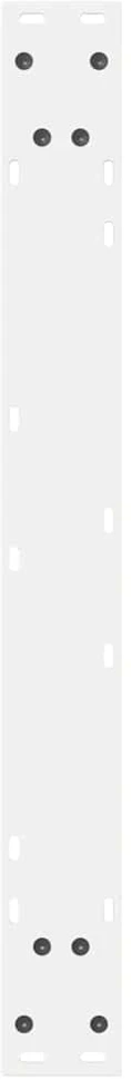Valgomojo stalo kojos, 2 vnt., baltos, 80x(72-73,3) cm, plienas