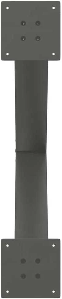 Valgomojo stalo kojelės, X formos, 3 vnt., 80x(72-73)cm