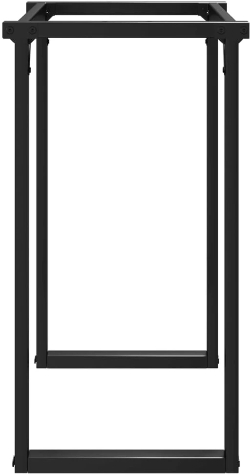 Valgomojo stalo kojos, 80x40x73cm, ketus, O formos rėmas