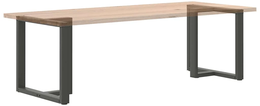Valgomojo stalo kojelės, T formos, 2 vnt., 80x35x(72-73) cm