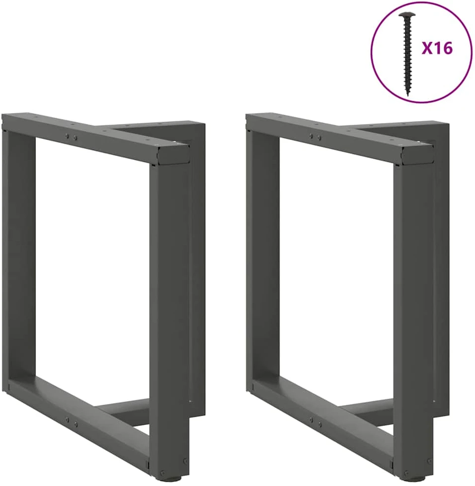 Valgomojo stalo kojelės, T formos, 2 vnt., 80x35x(72-73) cm