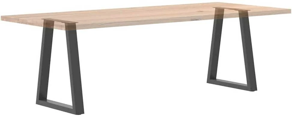 Kavos staliuko kojelės, 2 vnt., antracito, 50x(72-73)cm