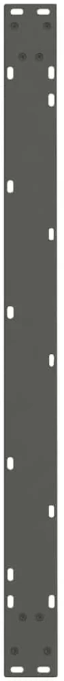 Valgomojo stalo kojos, V formos, 2 vnt., antracito spalvos, 100x(72-73,3) cm, plienas