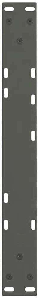 Kavos staliuko kojelės, V formos, 2 vnt., antracito spalvos, 50x(30-31,3) cm, plienas