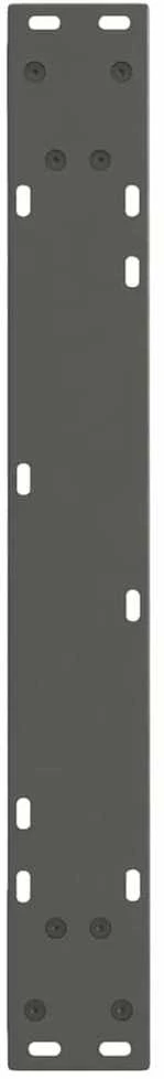 Valgomojo stalo kojos, V formos, 2 vnt., antracito spalvos, 70x(72-73,3) cm, plienas