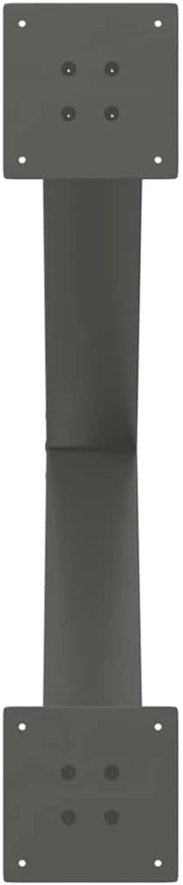 Valgomojo stalo kojelės, X formos, 2 vnt., 70x(72-73) cm