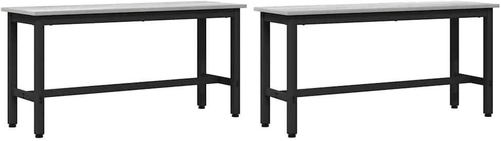Valgomojo suolas 100 x 32,5 x 48,5 cm 2 vnt.