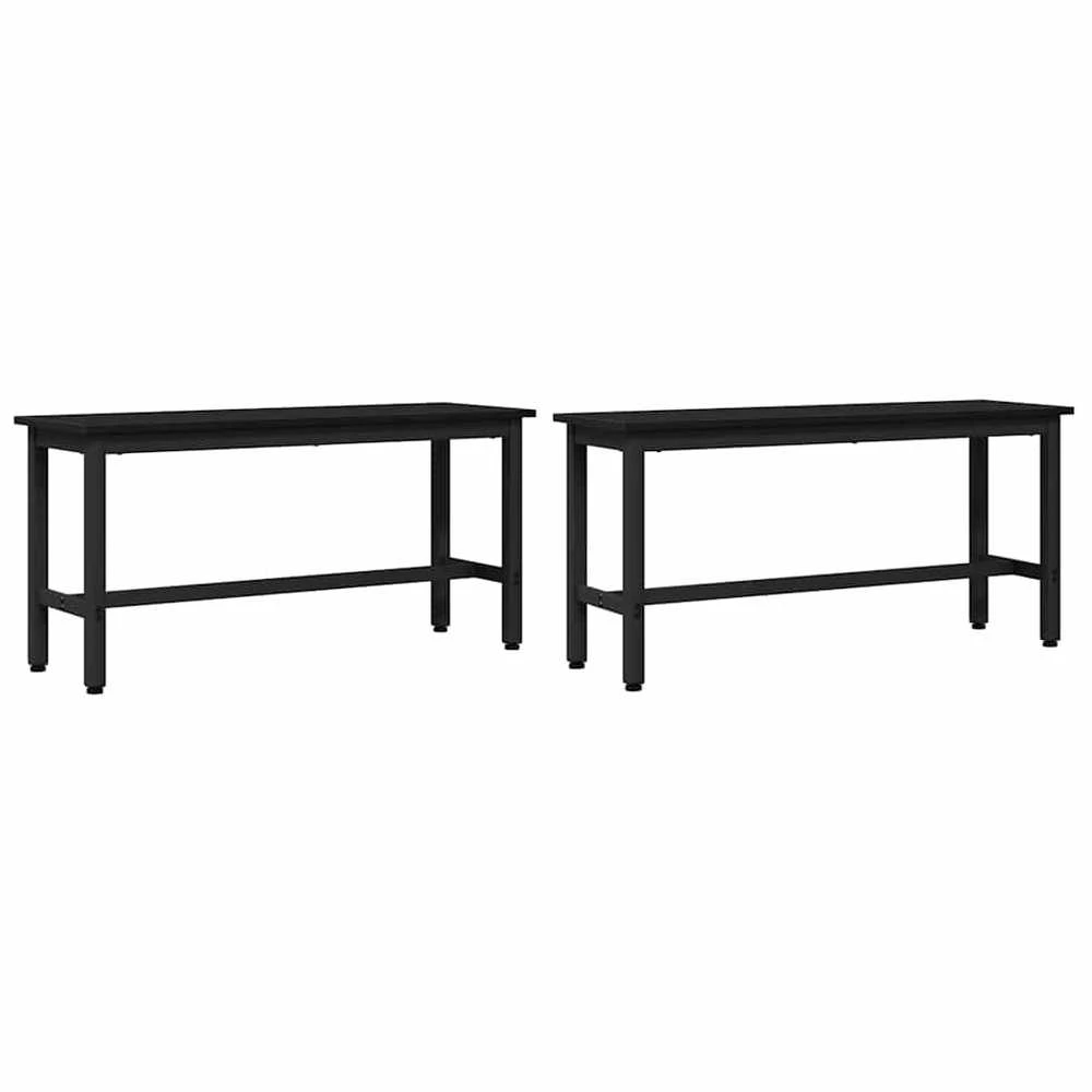 Valgomojo suolas 100 x 32,5 x 48,5 cm 2 vnt.