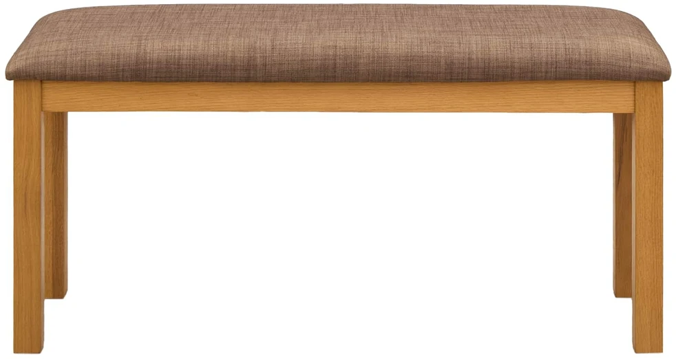 Valgomojo suolas 95 x 32 x 45 cm Kietas ąžuolo medis Pilka
