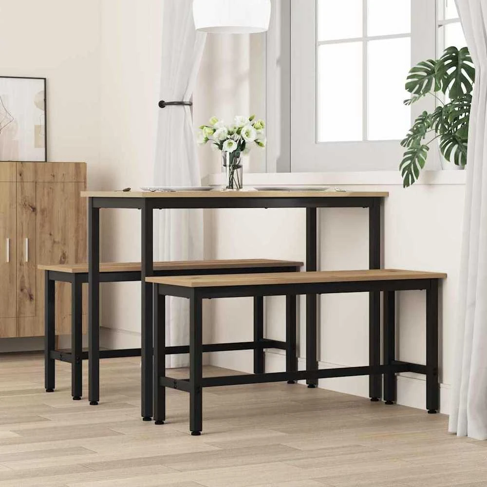 Valgomojo suolas 100 x 32,5 x 48,5 cm