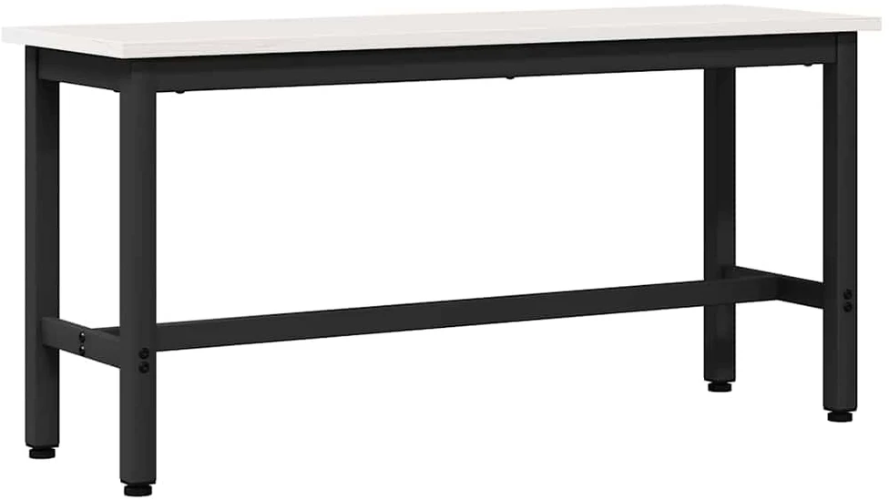 Valgomojo suolas Balta 100 x 32,5 x 49 cm Masyvi pušies mediena