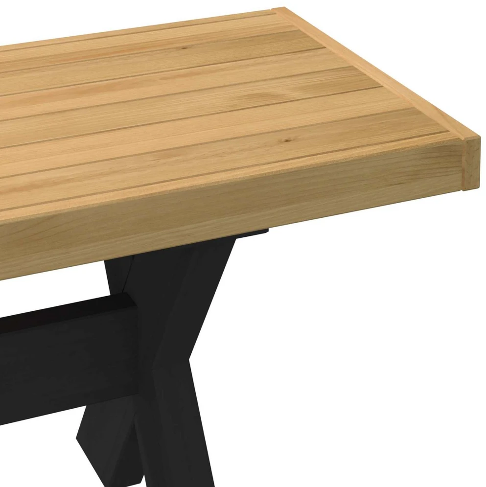 Valgomojo suolas NOAIN 120 x 41 x 45 cm Tvirtas pušies medis