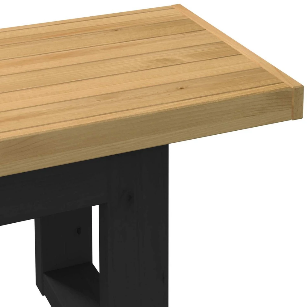 Valgomojo suolas NOAIN 120 x 41 x 45 cm Tvirtas pušies medis
