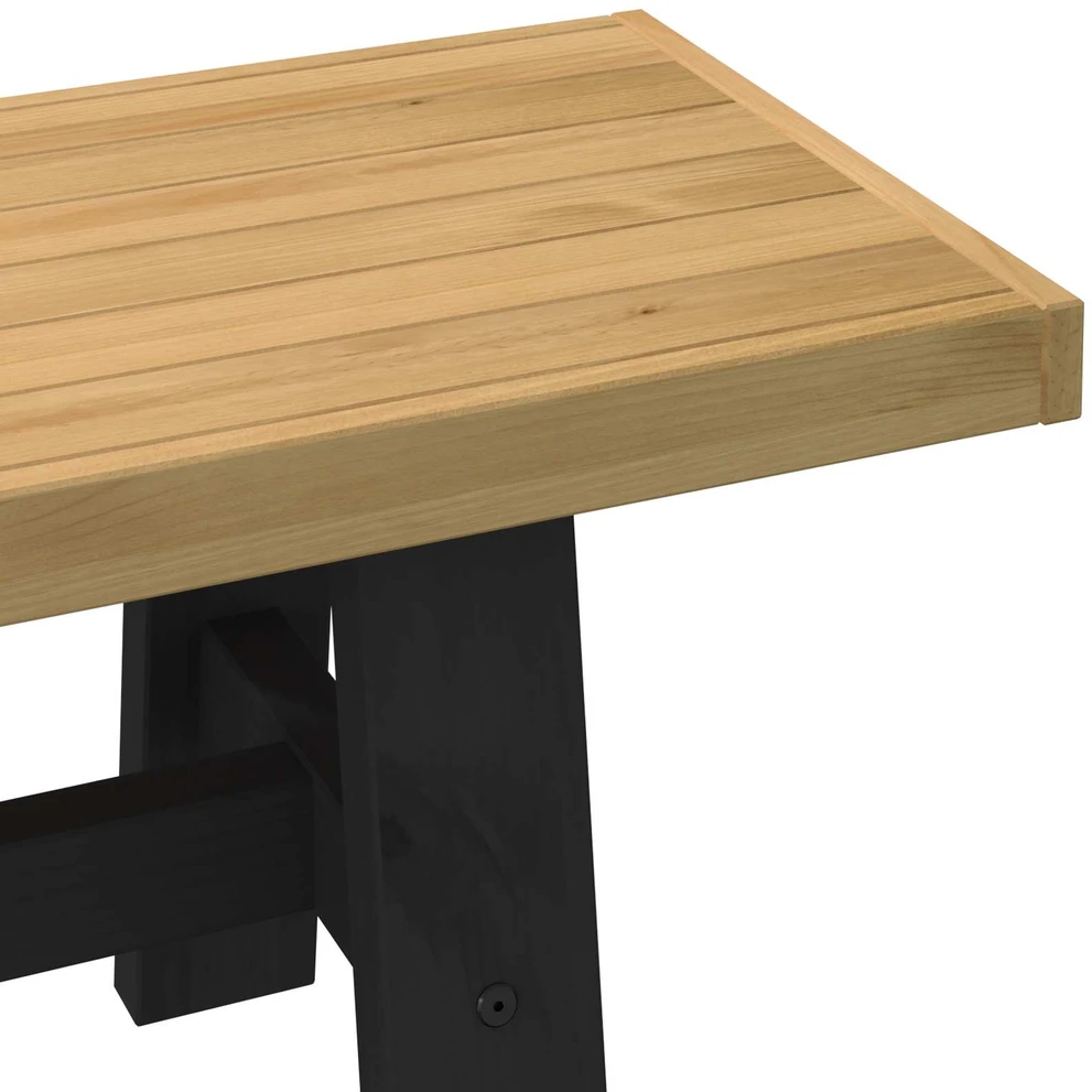 Valgomojo suolas NOAIN 120 x 41 x 45 cm Tvirtas pušies medis