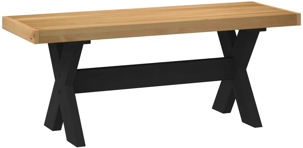 Valgomojo suolas NOAIN 120 x 41 x 45 cm Tvirtas pušies medis